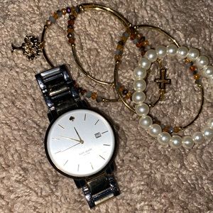 Kate spade watch gold and silver